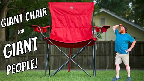 giant camping chair costco